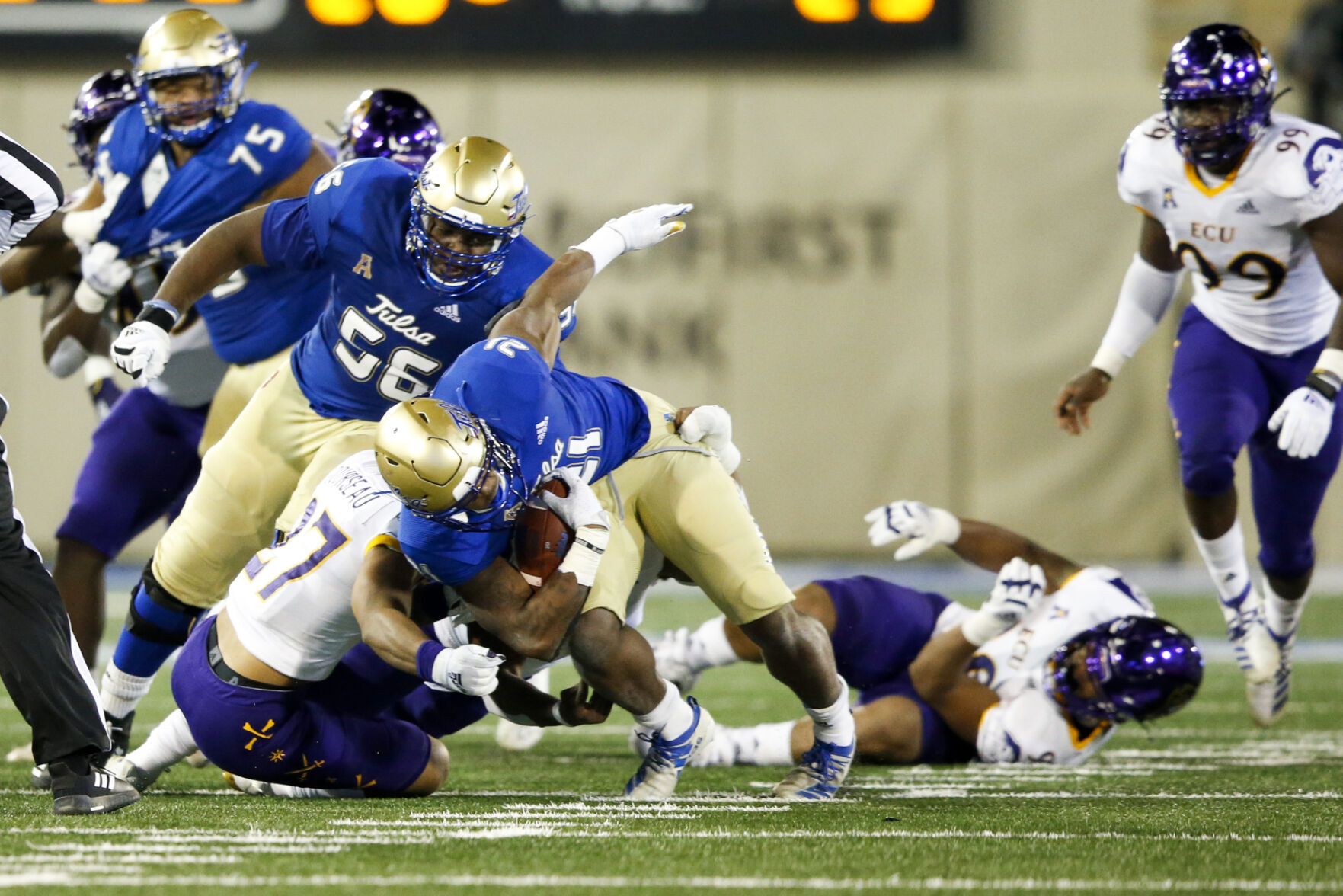 Tulsa Golden Hurricane vs East Carolina Pirates